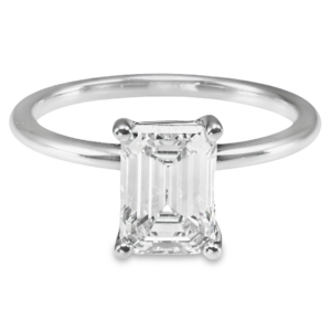 14K Gold 4-Prong Basket 2MM Solitaire Engagement Ring Mounting Engagement Rings 14