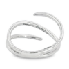 14K Gold Diamond Accented Bypass Fashion Ring - Image 3