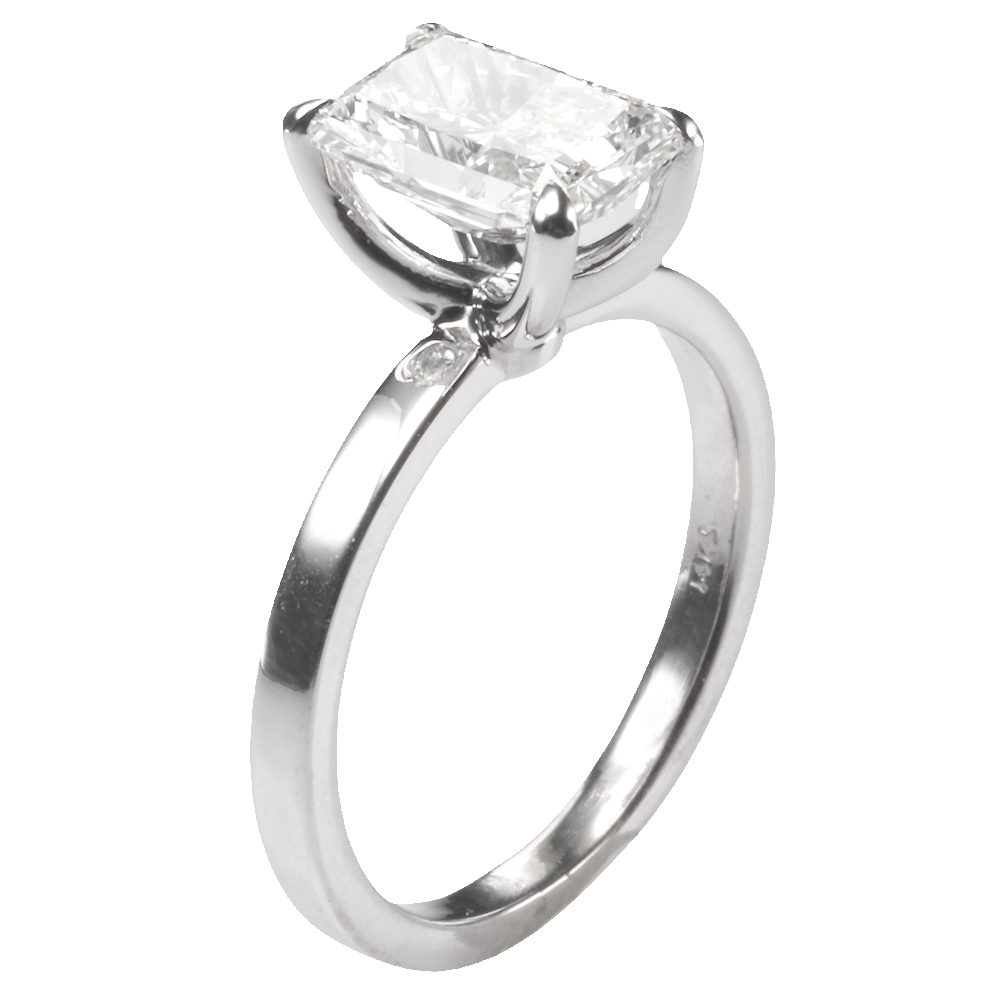 Engagement rings deals without prongs