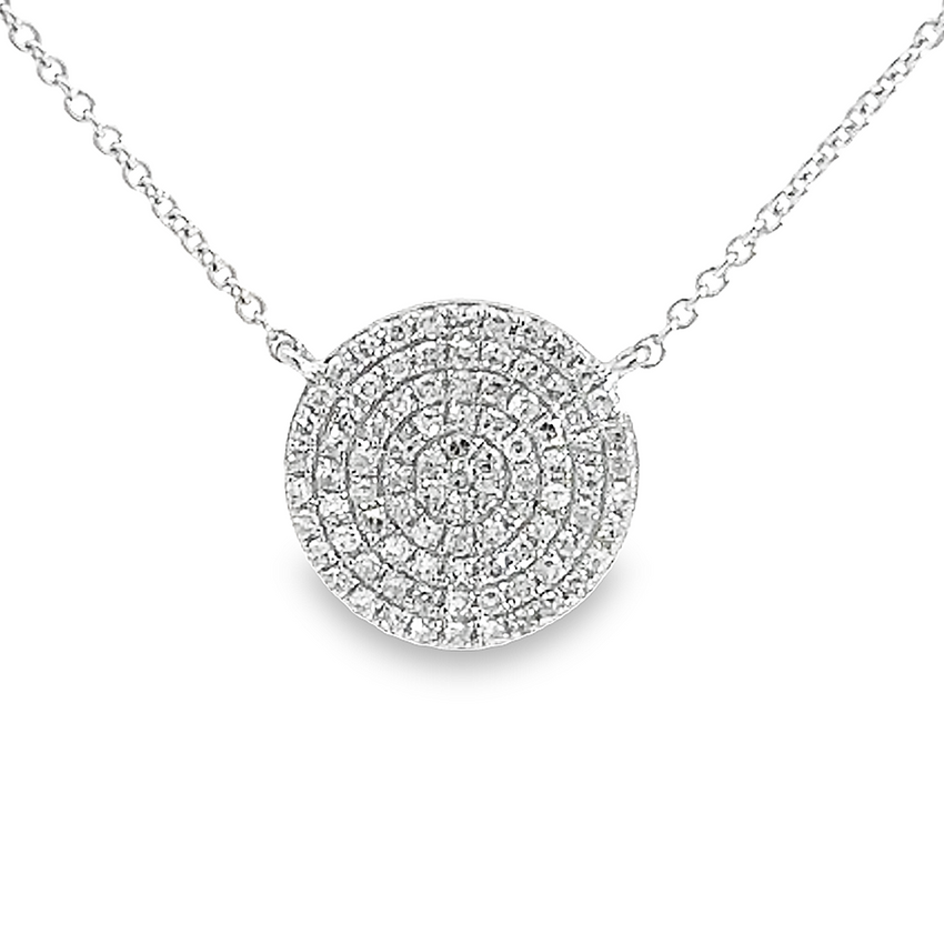 Contemporary on sale diamond pendant