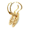 14K Two-Tone Bujukan Bead Earrings with .99ctw Pave Diamonds Earrings 19