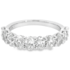 14K Gold 2.00ctw Oval Brilliant Cut Diamond Band Classic 15