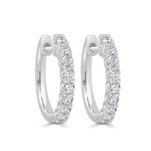 14K White Gold 1/2