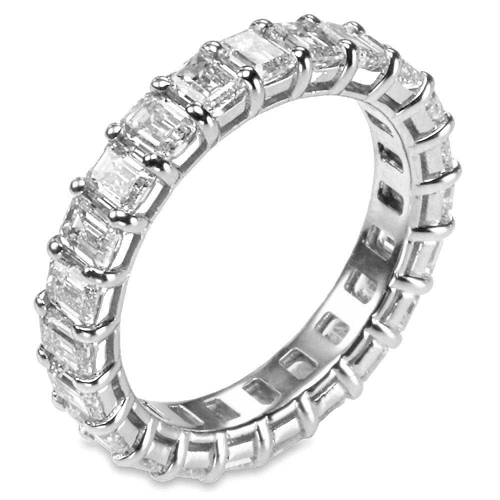 Custom Emerald Diamond Wedding Band Design | Dallas TX | Mariloff Diamonds & Fine Jewelry