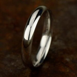 14K Gold 4MM High Dome High Polish Men's Wedding Band - Dallas TX - Mariloff