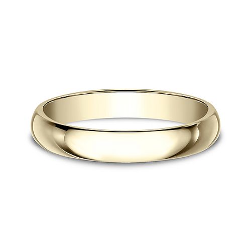 3mm 14k gold discount wedding band