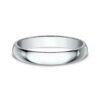 14K White Gold 3MM Regular Dome High Polish Men's Wedding Ring - Dallas TX