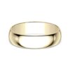 14K Yellow Gold 7MM Regular Dome High Polish Men's Wedding Band - Dallas TX - Mariloff