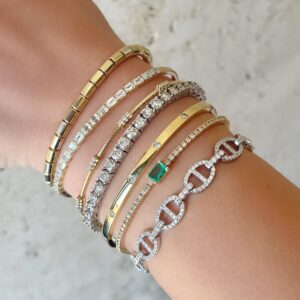 Diamond Bracelet Stack | Mariloff Diamonds & Fine Jewelry | Dallas TX