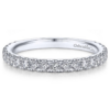 14K Gold Classic Round Brilliant Diamond Wedding Band Classic 13