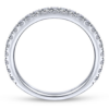 14K Gold Classic Round Brilliant Diamond Wedding Band Classic 16