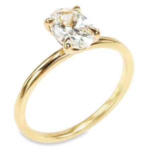 14K Gold Claw-Prong Raised Basket 2MM Solitaire Engagement Ring Mounting Engagement Rings 6