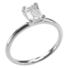 14K Gold Double Claw-Prong Basket 1.5MM Solitaire Engagement Ring Mounting Engagement Rings 11
