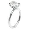 14K Gold Claw-Prong Basket 2MM Solitaire Engagement Ring Mounting Engagement Rings 7