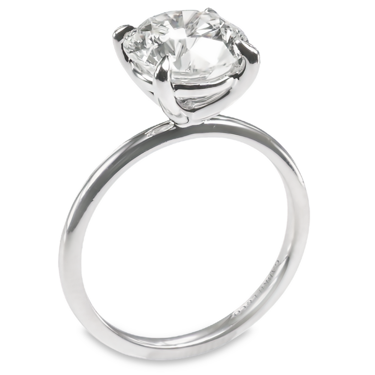 14K Gold Claw-Prong Basket 1.8MM Solitaire Engagement Ring Mounting Engagement Rings 6