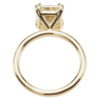 14K Gold Double Claw-Prong Basket 1.8MM Solitaire Engagement Ring Mounting Engagement Rings 16