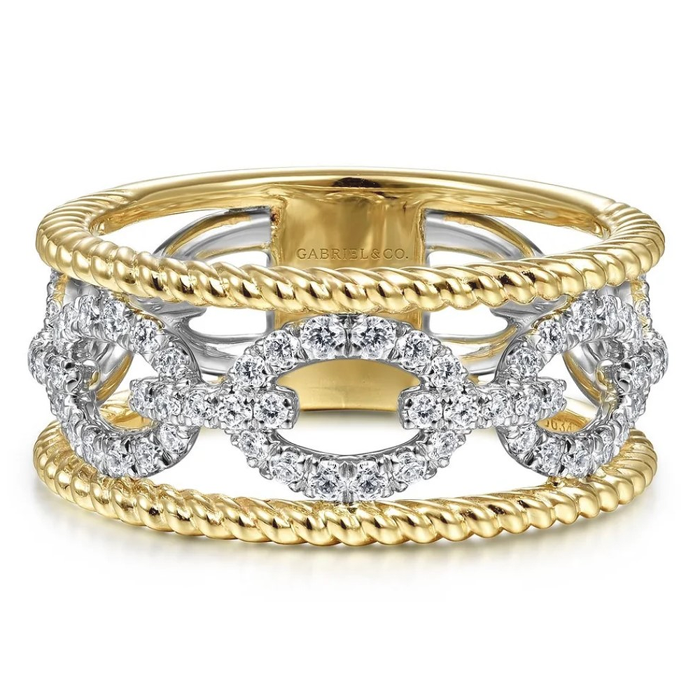 Simple Twisted Rope Wedding Ring Rose Gold – Capucinne