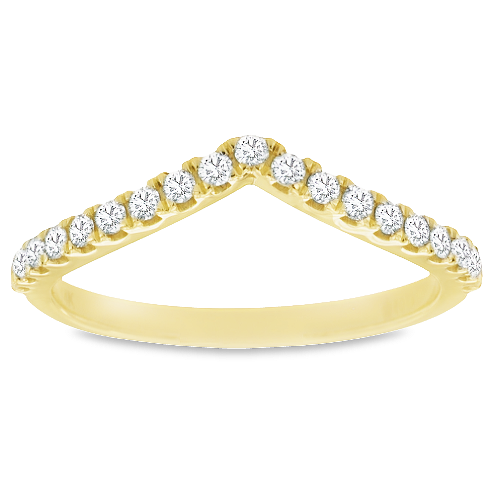 Diamond contour band clearance