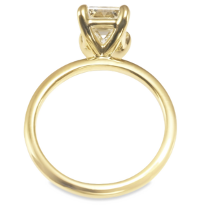 14K Gold 4-Prong Basket 1.8MM Solitaire Engagement Ring Mounting Engagement Rings 8