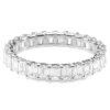 14K Gold Classic Emerald Cut Diamond Eternity Band Classic 24