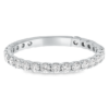 14K Gold 0.72ctw Shared-Prong Diamond Wedding Band Classic 23