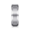 14K Two-Tone Gold 7mm – Satin Finish Men’s Wedding Band Gabriel 51