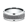 14K Gold and Tantalum 8mm – Bark Men’s Wedding Band Ammara Stone 51