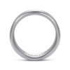 14K Two-Tone Gold 8mm – Satin Finish Milgrain Beveled Men’s Wedding Band Gabriel 50