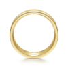 14K Gold 8mm – Satin Finish Men’s Wedding Band Gabriel 46
