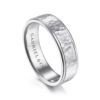 14K Gold 6mm – Flat Hammered Finish Men’s Wedding Band Gabriel 67