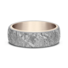 14K Gold and Tantalum 6.5mm – Meteorite Men’s Wedding Band Ammara Stone 49