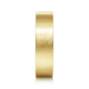14K Gold 6mm – Horizontal Brush Men’s Wedding Band Gabriel 47