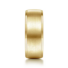 14K Gold 8mm – Satin Finish Men’s Wedding Band Gabriel 51