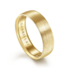 14K Gold 6mm – Satin Finish Men’s Wedding Band Gabriel 41