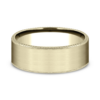 14K Gold 8mm – Satin Riveted Men’s Wedding Band Benchmark 49