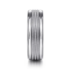 14K Two-Tone Gold 7mm – Milgrain Channel Men’s Wedding Band Gabriel 51