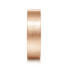 14K Gold 6mm – Horizontal Brush Men’s Wedding Band Gabriel 51
