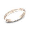 14K Gold 2mm – Rope Detailed Eternity Stackable Band Stackable 32