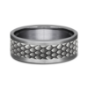 14K Gold and Tantalum 8mm – Dragon Scale Men’s Wedding Band Ammara Stone 41