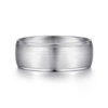 14K Gold 8mm – Satin Finish Men’s Wedding Band Gabriel 44