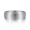 14K Gold 6mm – Satin Finish Men’s Wedding Band Gabriel 44