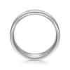 14K Gold 8mm – Satin Finish Men’s Wedding Band Gabriel 42