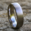 14K Two-Tone Gold 6.5mm – Sleeved Men’s Wedding Band Benchmark 54