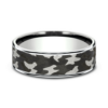 14K Gold and Tantalum 7.5mm – Camo Men’s Wedding Band Ammara Stone 41