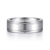 14K Gold 7mm – Milgrain Accented Men’s Wedding Band Gabriel 66
