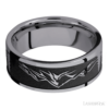 Tantalum Mountain Design 8mm – Men’s Wedding Band Lashbrook 12