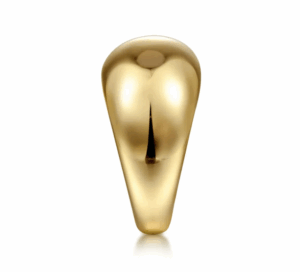 14K Yellow Gold High Polish Dome Ring Size 6.5 Fine Jewelry 9