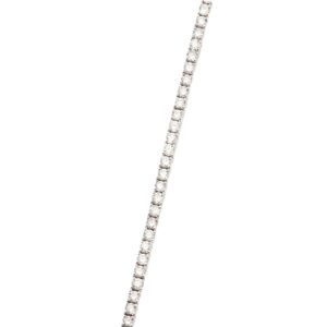14K White Gold Tennis Bracelet with 2.72ctw Round Diamonds 7