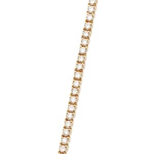 14K Yellow Gold Tennis Bracelet with 2.20ctw Round Diamonds 7
