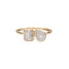 14K Yellow Gold Ring with .28ctw Baguette & Round Diamonds Size 6.75 Fine Jewelry 7
